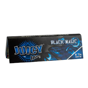 Juicy Jay's Rolling Papers - Black Magic - 1¼ - Juicy Jay's Papers