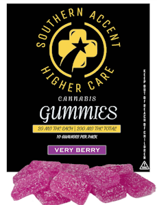Southern Sky Brands - Southern Accent - Very Berry Gummies 200mg