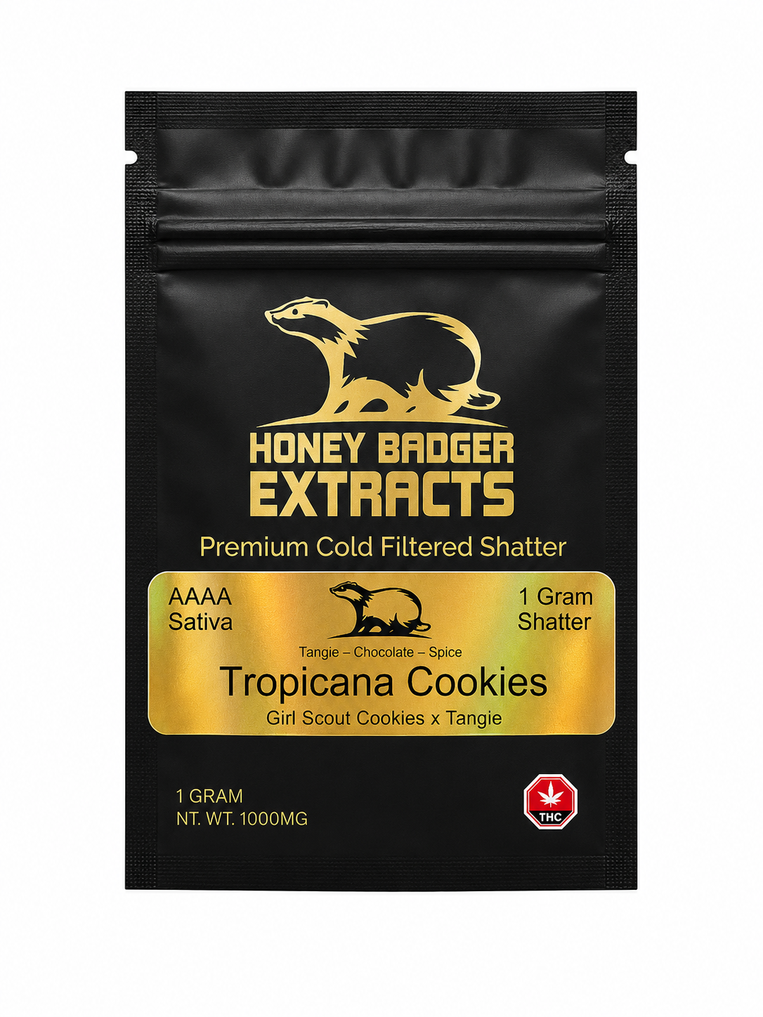 Tropicana Cookies Shatter - 1g - Honey Badger