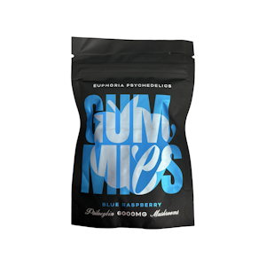 Euphoria Psychedelics - Blue Raspberry Gummies - 6000mg - Euphoria Psychedelics