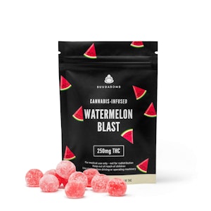 Buudabomb - Watermelon Blast Gummies - 250mg - Buuda Bomb