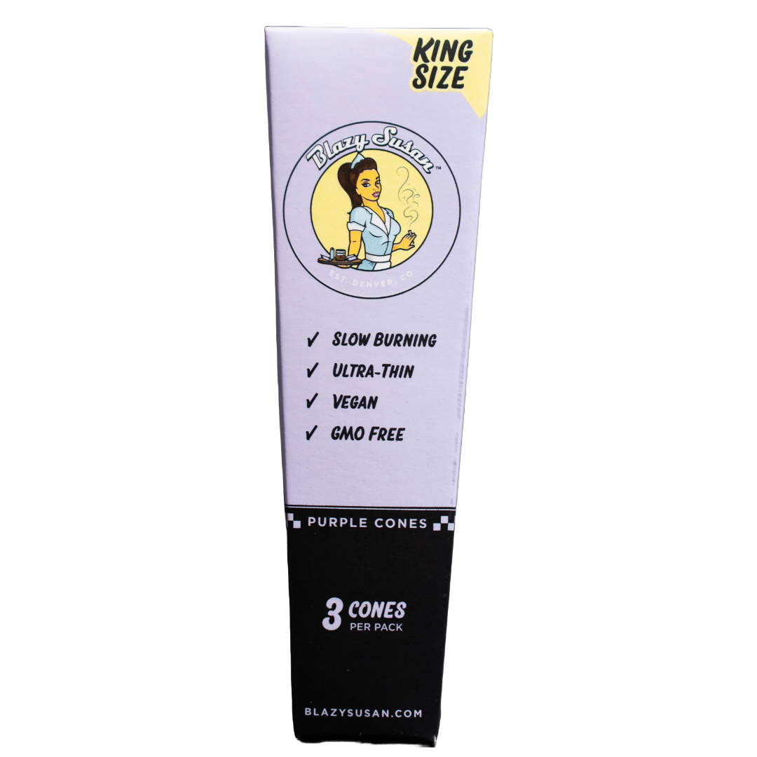 Purple Cones - King Size 3-Pack - Blazy Susan