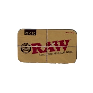 RAW - Metal Tin Case - Beige - RAW