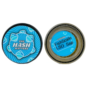 The Hash Matters - The Hash Matters Rosin - Fish Scale Sap (LSO) - 2g