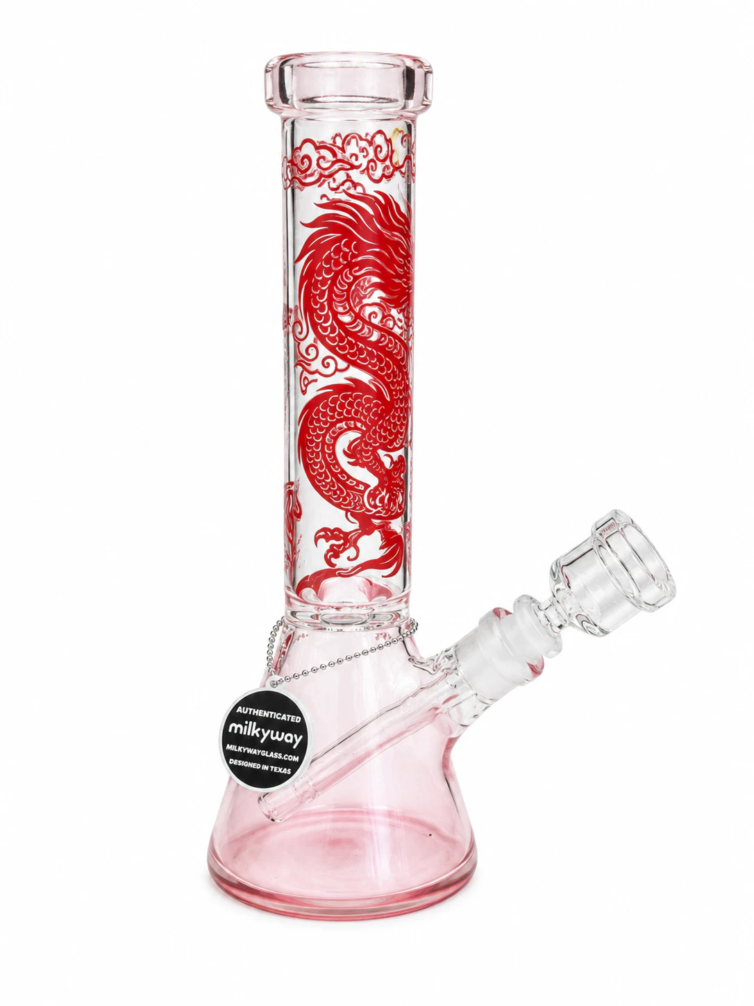 Milkyway - 10" Red Dragon Heart Bong - Milkyway Main Image
