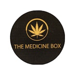 Medicine Box Logo Black Sticker - Small