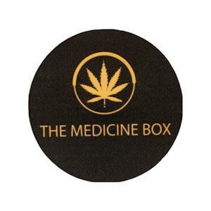 The Medicine Box - Medicine Box Logo Black Sticker - Small