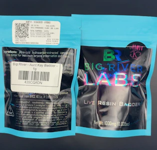 Big River Cannabis Company - Big River - Aunt Kay Badder - 1g