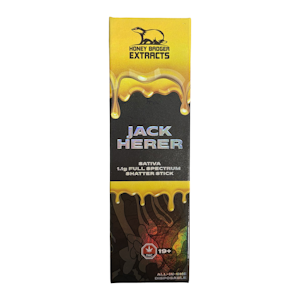 Honey Badger - Jack Herer Vape Pen - 1.1g - Honey Badger