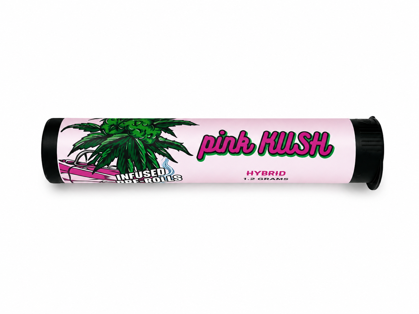 Pink Kush - Single 1.25g Infused Preroll - London Donovan