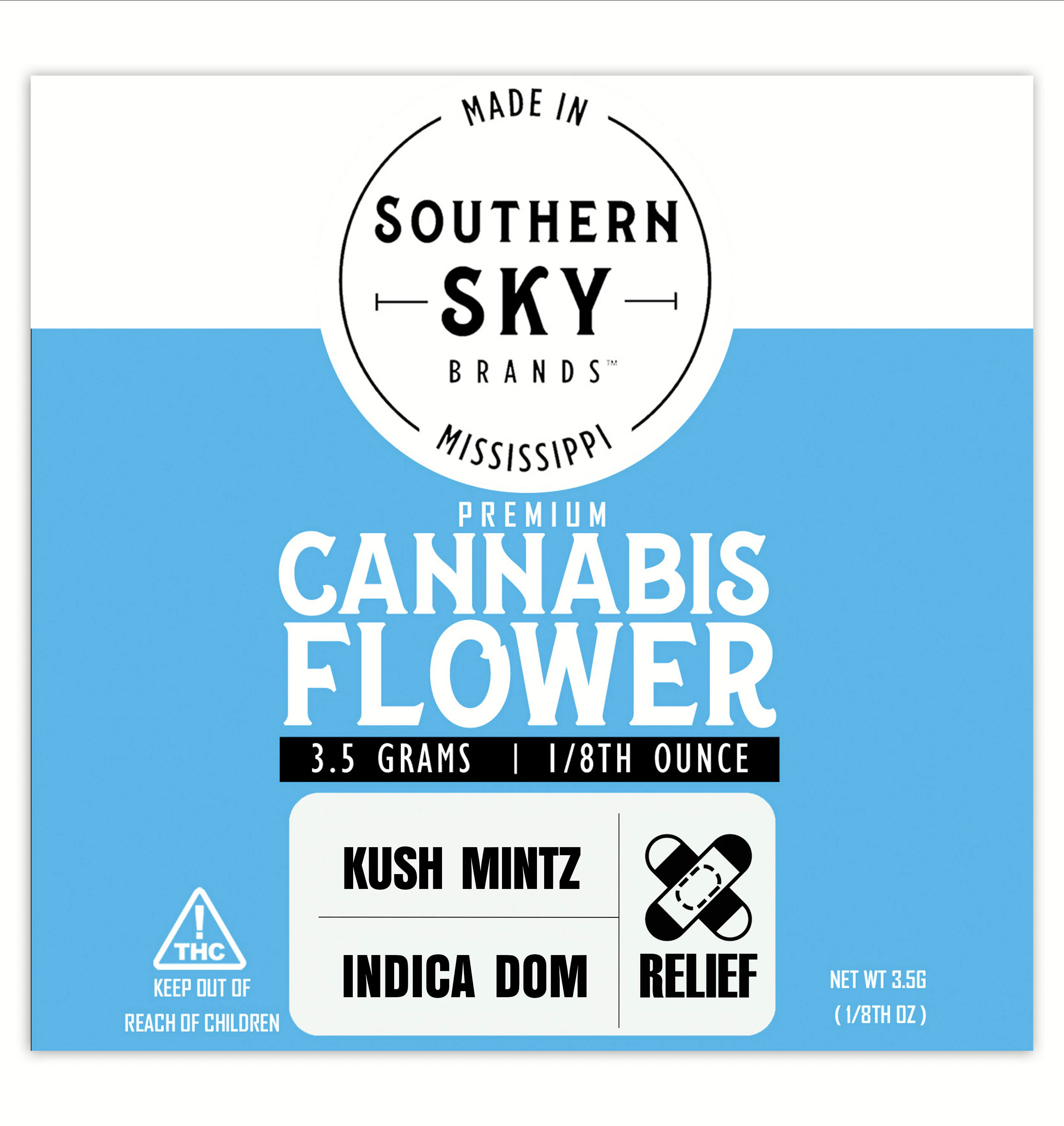 Southern Sky Brands - Kush Mints - 3.5g Main Image
