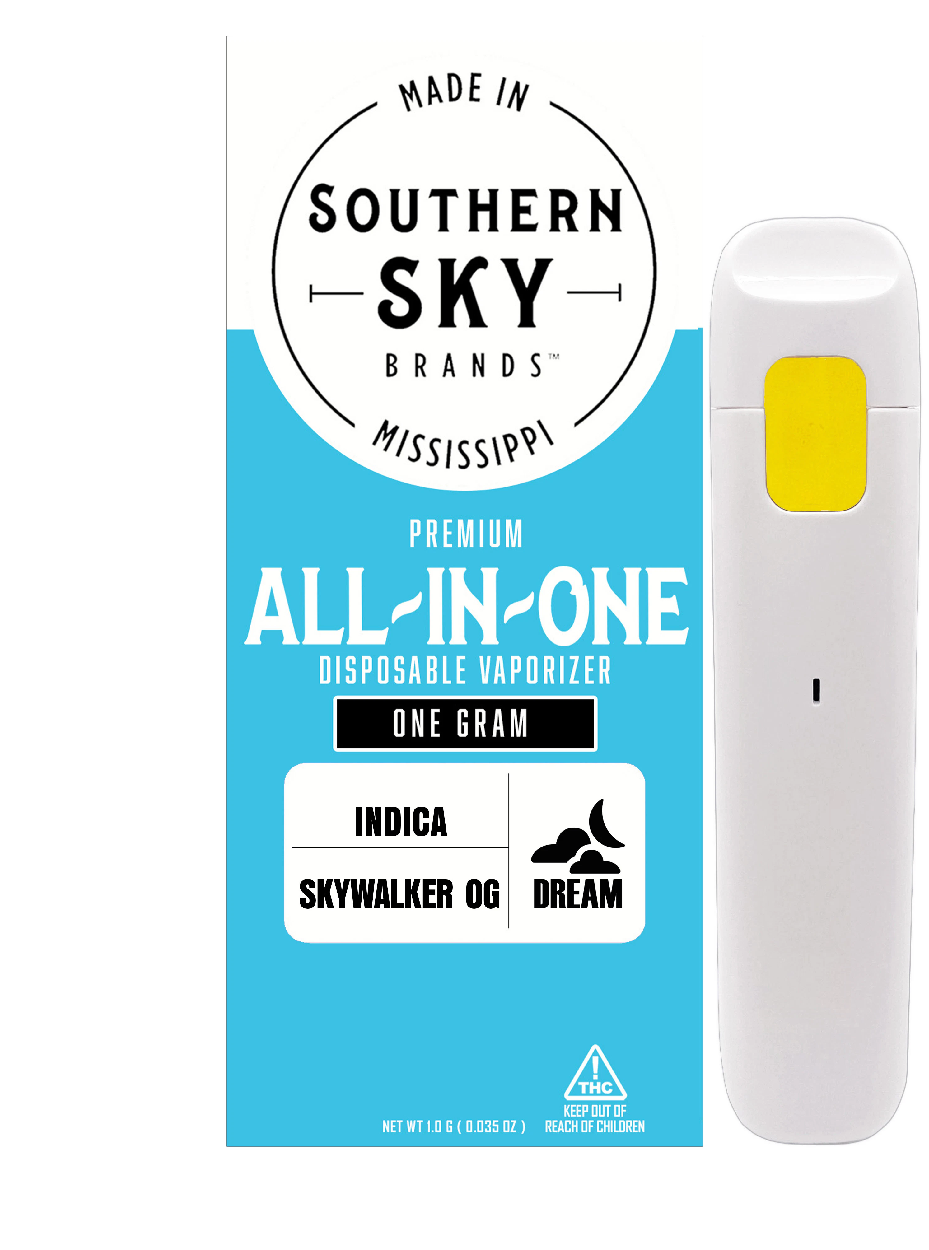 Southern Sky Brands - Skywalker OG Sleep Disposable Vape - 1g Main Image