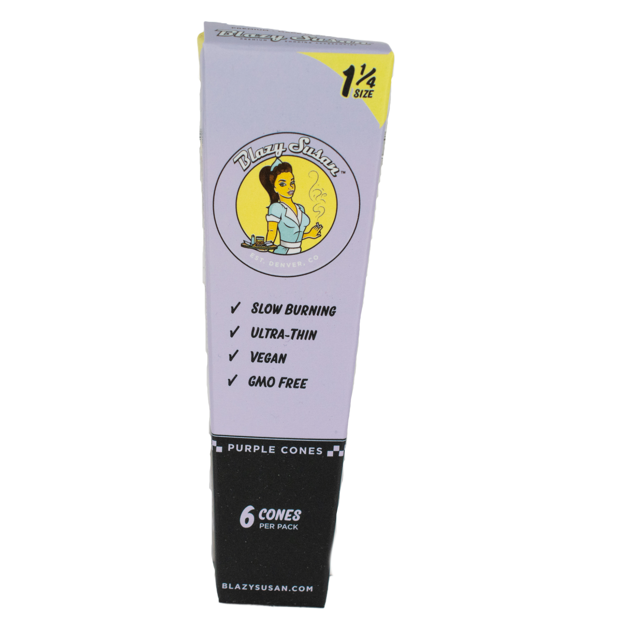 Purple Cones - 1¼ 6-pack - Blazy Susan