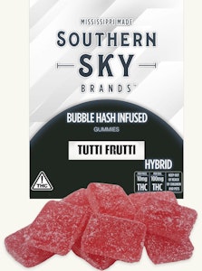 Southern Sky Brands - Tutti Frutti Bubble Hash Gummies 100mg
