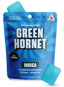 Green Hornet - Blue Raspberry Indica 100mg Gummies
