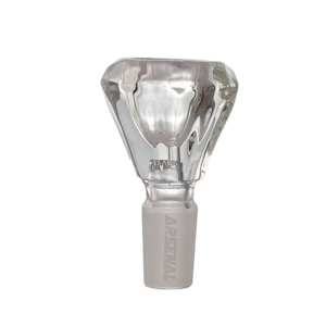 Arsenal - 18mm Crystal Gem Glass Bowl - Arsenal