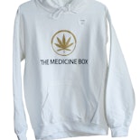 Medicine Box Apparel - Hoodie Glitter white XXL