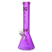 14" 7mm Purple Blaze Bong - OG Original