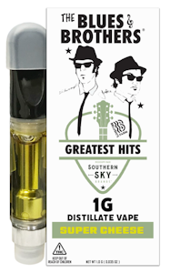 Southern Sky Brands - The Blues Brothers Super Cheese 1g Vape Cart