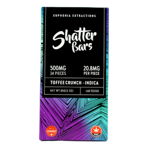 Euphoria Extracts - Toffee Crunch - Indica - 500mg - Euphoria Extracts