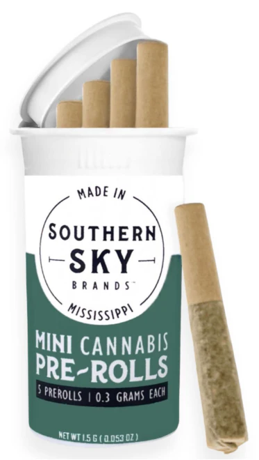 Southern Sky Brands - Apple Sage 0.3g Pre Roll 5 Pack Main Image