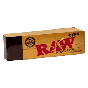 RAW - Pre-Rolled Tips 50-Pack - RAW Papers
