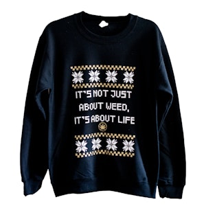 The Medicine Box - Crew Neck X-mas Glitter - Small - MDBX Apparel
