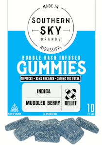 Southern Sky Brands - Muddled Berry Bubble Hash Gummies 250mg