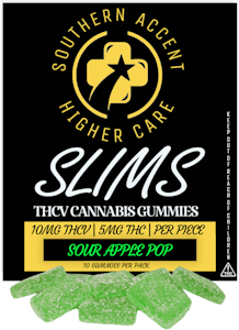 Southern Sky Brands - Southern Accent - Apple Pop Appetite Suppressing Gummies 50mg