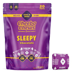 Cheeba Chews - Cheeba Chews - Sleepy Time Chocolate - 100mg