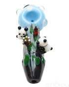 Empire Glassworks Small Climbing Pandas Spoon Pipe