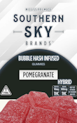 Pomegranate Bubble Hash Gummies - 100 mg