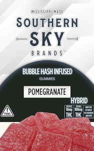 Southern Sky Brands - Pomegranate Bubble Hash Gummies - 100 mg