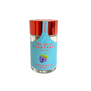 Kush Kraft - Blue Razz - 6pack - Sativa - Sticky Banger - Kush Kraft