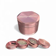 Pink 63mm 4-Piece Grinder - Blazy Susan