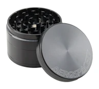 Aerospaced - 4 Piece Grinder - 2.5" (63 mm), Black