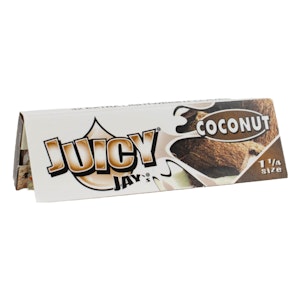 Juicy Jay's Rolling Papers - Coconut 1¼ - Juicy Jay's Papers