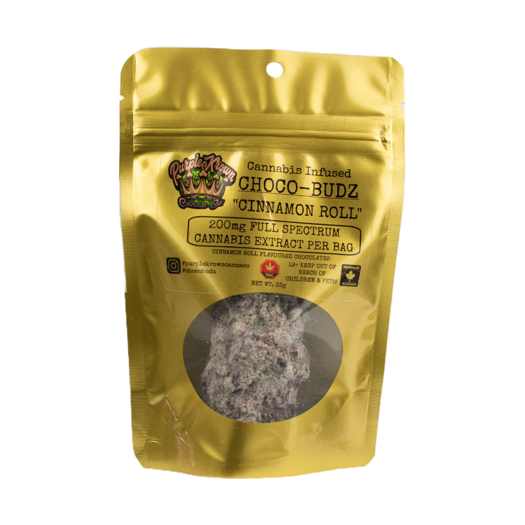 Purple Krown - Cinnamon Roll Rice Treat - 200mg - Purple Krown Main Image