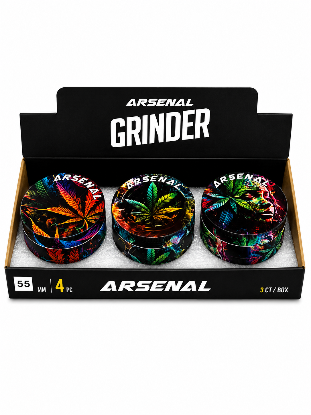 Arsenal Grinder - the third eye 55mm 4-pc