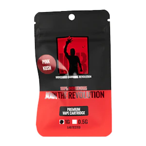 Join the Revolution - Pink Kush Cart - 1g - Join The Revolution Cart