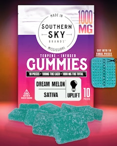 Southern Sky Brands - Dream Melon Gummies - 1000mg