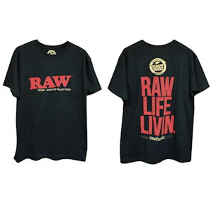 RAW - Raw Life Living T-Shirt - Small - RAW