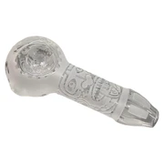 Clear Maya Face Pipe - Milkyway