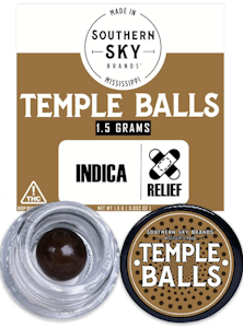 Southern Sky Brands - Indica Hashish Temple Balls - 1.5g