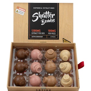 Euphoria Extracts - Sativa Shatter Bombs - 1200mg - Euphoria Extracts