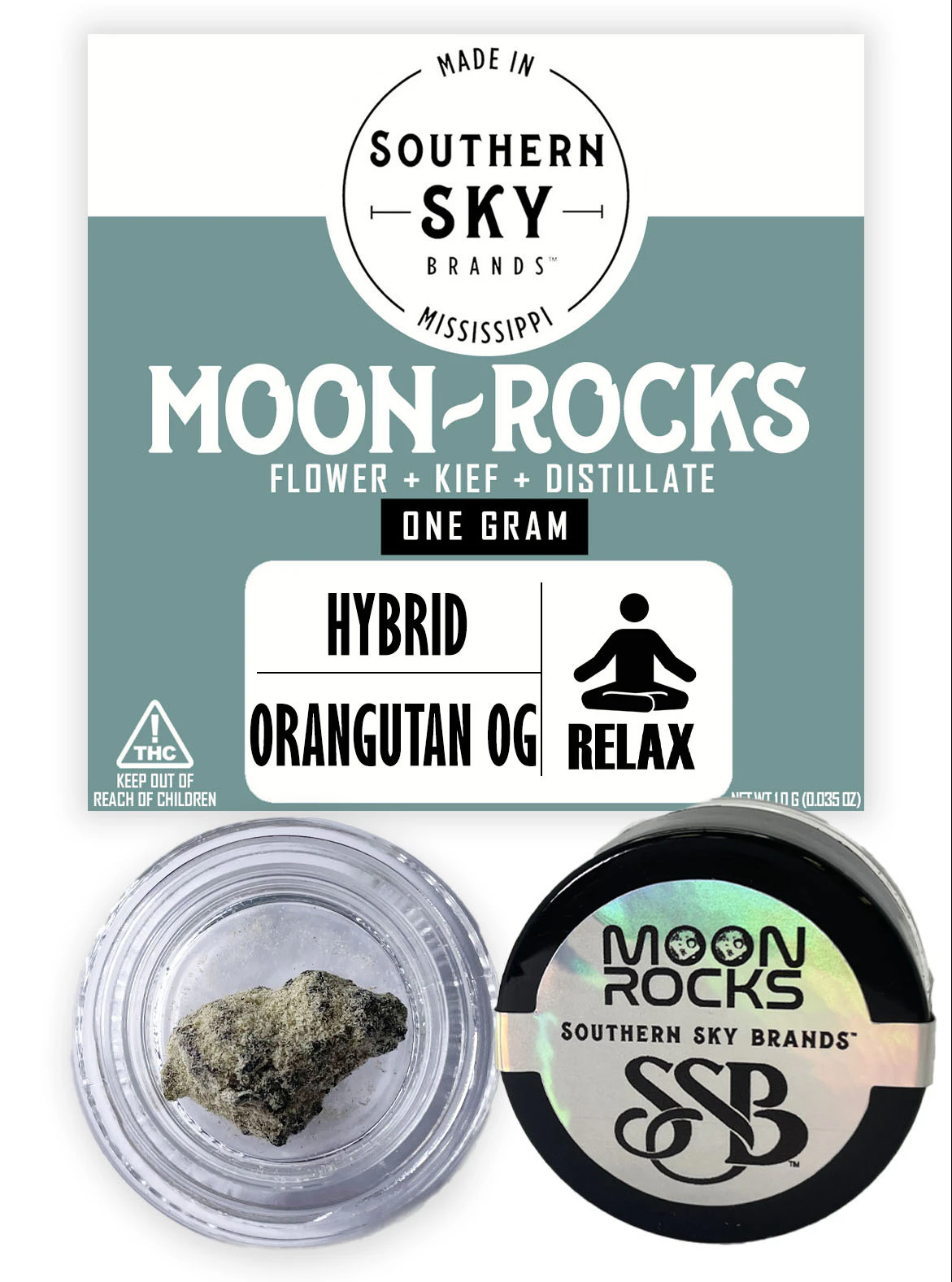 Southern Sky Brands - Orangutan OG Moonrocks - 1g Main Image