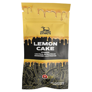 Honey Badger - Lemon Cake Diamond Vape Cartridge - 1.1g - Honey Badger