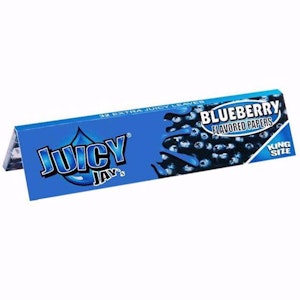 Juicy Jay's Rolling Papers - Blueberry 1¼ - Juicy Jay's Papers