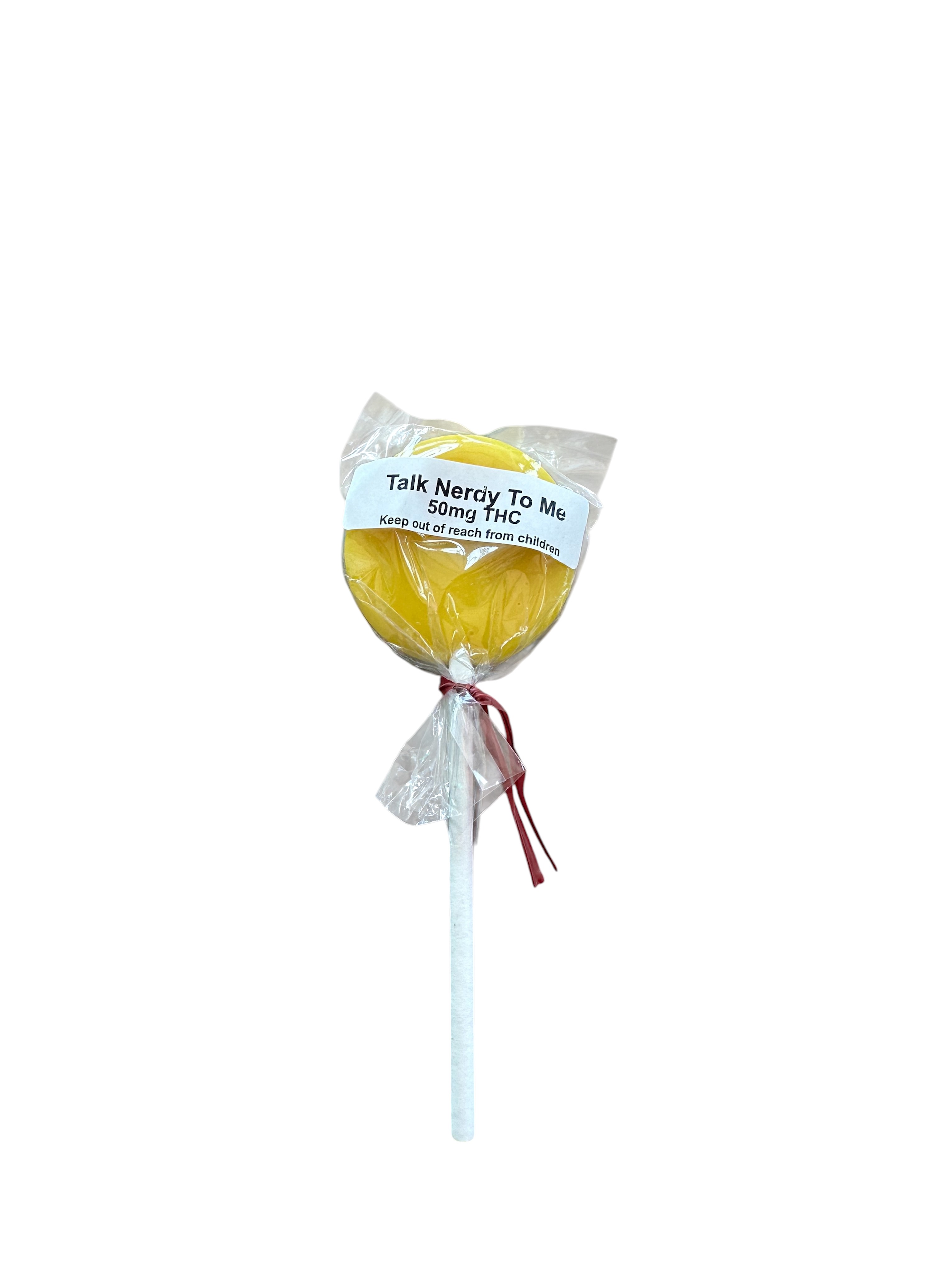 Talk Nerdy To Me Lollipop - 50mg - Choice Edibles
