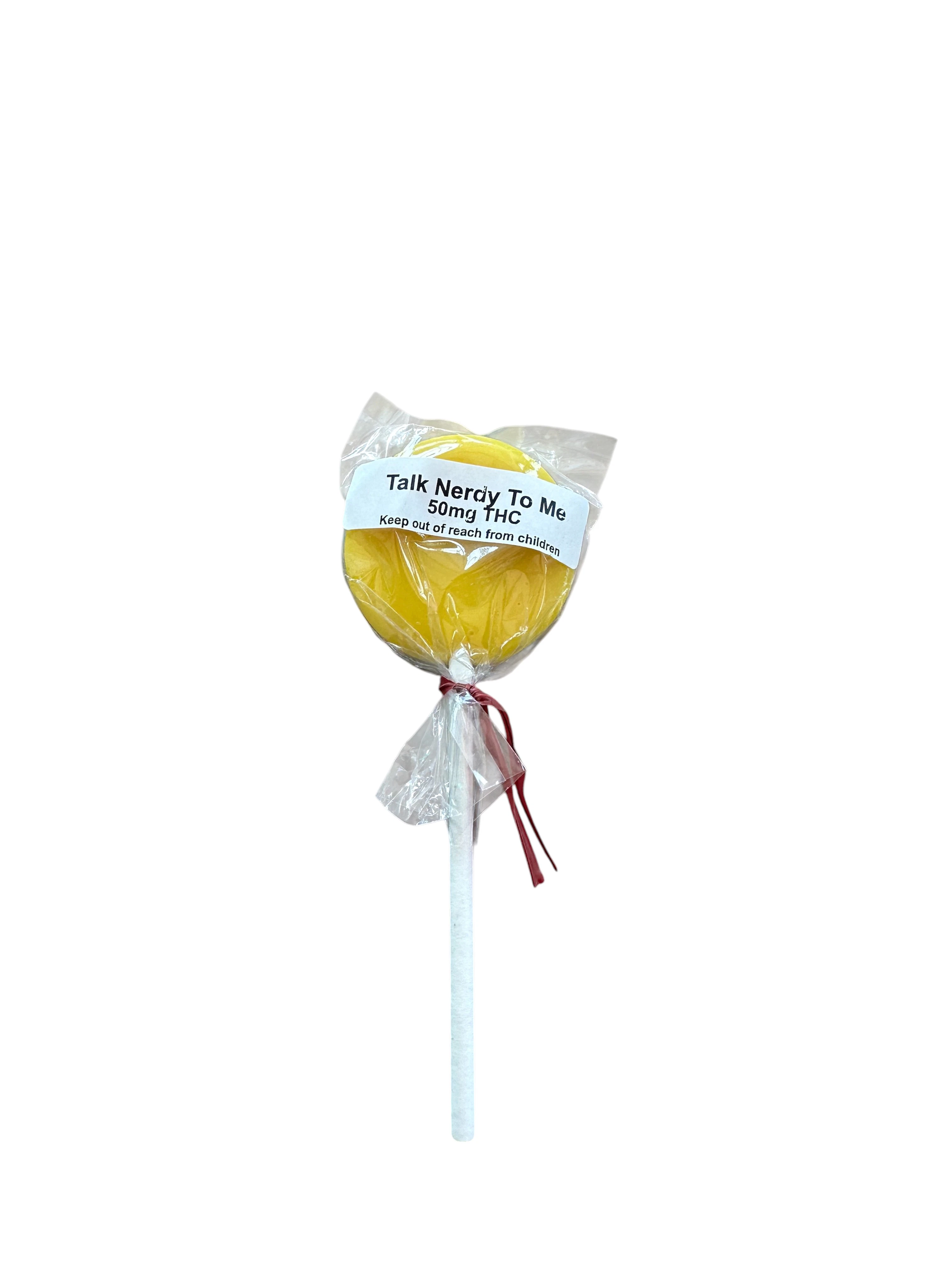 Choice Edibles - Talk Nerdy To Me Lollipop - 50mg - Choice Edibles Main Image